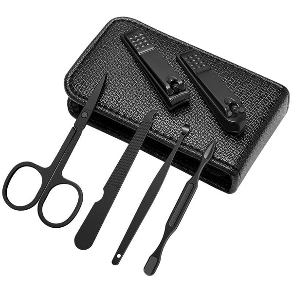 Nail clippers and nail manicure set for travel.