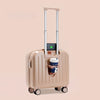 Pink Hardside Carry-On Rolling Luggage.