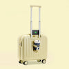 Yellow Hardside Carry-On Rolling Luggage.