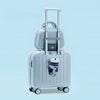 Blue Hardside Carry-On Rolling Luggage Set.