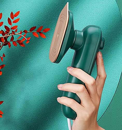 Compact Portable Steam Iron in the color teal.